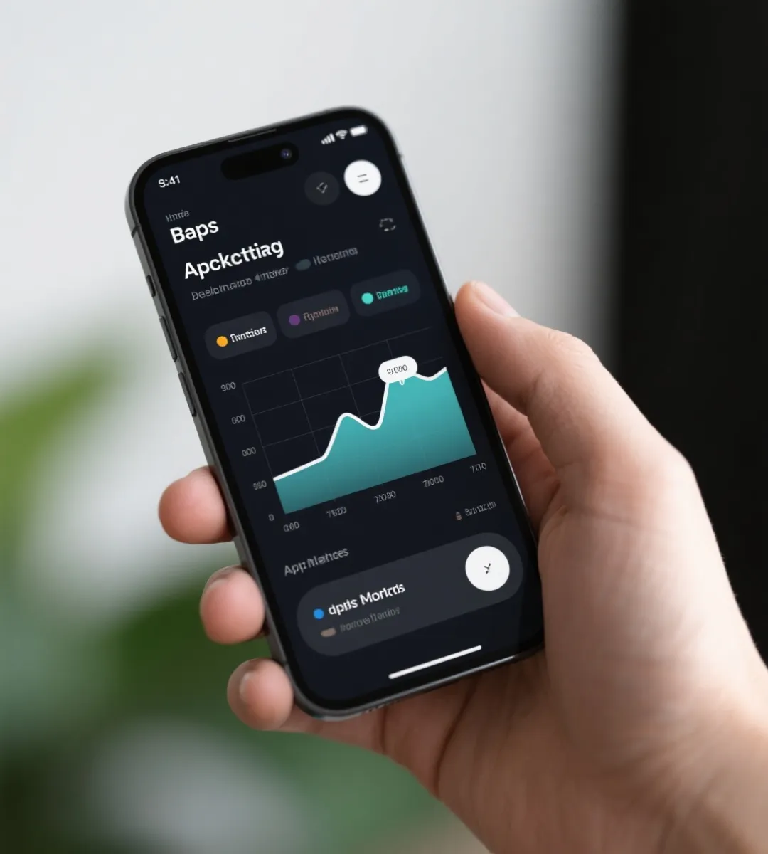 移动端界面示意图